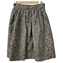 Paule Ka PARIS Leopard Jacquard Long Skirt - Autre Marque