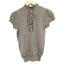 Oscalito Frill Sheer Sleeve Pullover - Autre Marque