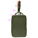 Dior Red Oblique Perforated Calfskin Galaxy World Tour Shoe Case