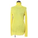 Diagram Sheer Rib Turtleneck Knit - Autre Marque