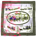 Hermès scarf 'Winter in the Mail'