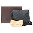 Louis Vuitton Damier Graphite Daniel GM Leather Shoulder Bag