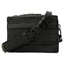 Louis Vuitton Monogram Taurillon Soft Handle Trunk M59163 Black 2-Way Bag