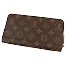 Louis Vuitton Brown Monogram Zippy Long Wallet
