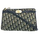 Dior Vintage Trotter Canvas/Leather Shoulder Bag