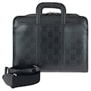 Gucci Leather Business Briefcase Black