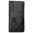 Louis Vuitton Portefeuille Brazza Damier Graphite 3D Long Wallet