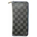 Louis Vuitton Zippy Wallet Vertical Damier Graphite Wallet