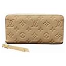 Louis Vuitton Zippy Wallet Monogram Empreinte Long Wallet