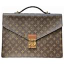 Louis Vuitton Porte-Documents Bandouliere Monogram Business Bag