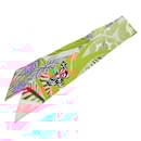 Écharpe en soie Hermès JAGUAR QUETZAL