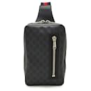 Gucci GG Supreme Web Stripe Sling Bag