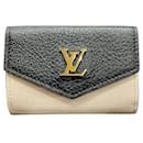 Louis Vuitton Portefeuille Lockmini Grained Leather Wallet