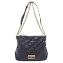 Balenciaga CRUSH SMALL HOBO BAG Calf Shoulder Bag