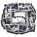 Écharpe en soie Coupe Tatouage Hermès