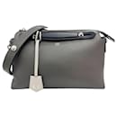 Sac à bandoulière moyen gris Fendi By the Way