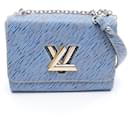 Louis Vuitton Twist MM Epi Leather Denim Shoulder Bag