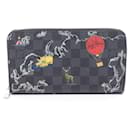 Louis Vuitton Zippy Organizer NM Damier Graphite Wallet