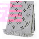 Louis Vuitton Pink Wool and Silk Shawl