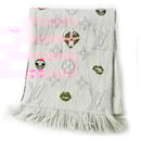 Louis Vuitton Pink Wool and Silk Stole