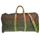 Louis Vuitton Keepall Bandouliere Bag Monogram Canvas 55
