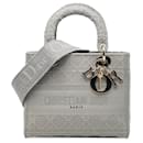 Dior Gray Medium Canvas Cannage Lady D Lite