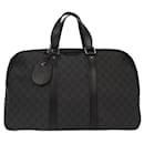 Gucci Vintage Duffle Bag GG Coated Canvas Large