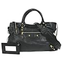 Balenciaga City Giant Studs Bag Leather Medium
