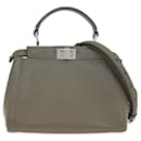 Fendi Peekaboo Bag Leather Mini