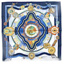 Blue silk scarf - Hermès
