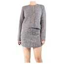 Brown alpaca cardigan - size M - Autre Marque