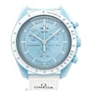 Swatch x Omega Mission Touranos SO33L100 Blue Dial Men's Watch - Autre Marque