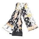 Louis Vuitton Monogram Confidential Silk Bandeau Scarf