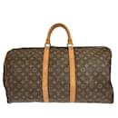 Louis Vuitton Keepall Bag Monogram Canvas 55