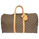 Louis Vuitton Keepall Bandouliere Bag Monogram Canvas 55