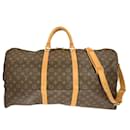 Louis Vuitton Keepall Bandouliere Bag Monogram Canvas 60