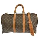 Louis Vuitton Keepall Bandouliere Bag Monogram Canvas 45