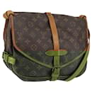 Louis Vuitton Saumur Handbag Monogram Canvas 30