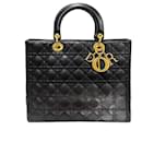 Christian Dior Lady Dior Leather Handbag
