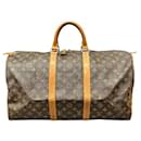 Louis Vuitton Keepall 50 Monogram Boston Bag