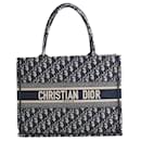 Navy Book Tote Bag - Dior