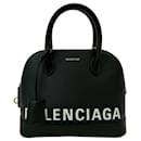 Balenciaga Ville Top Handle S Leather Handbag
