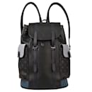Louis Vuitton Christopher Backpack Epi Leather with Monogram Eclipse Canvas PM