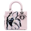 Dior Pink Medium Calfskin Sequin Embellished Lady Dior
