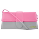 JACQUEMUS - Le Bambino Long Shoulder Bag in Pink Leather - Jacquemus