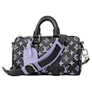 Louis Vuitton Monogram Plainground Keepall Bandouliere 25
