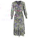 Rixo Maya Shirred Maxi Dress in Floral Print Cotton - Autre Marque
