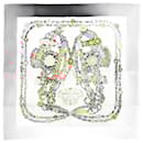 Hermès Carré 90 "BRIDES DE GALA EN FLEUR" Silk Scarf