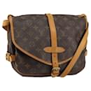 Louis Vuitton Saumur Handbag Monogram Canvas 30