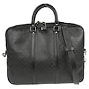 Gucci Diamante bright briefcase Leather